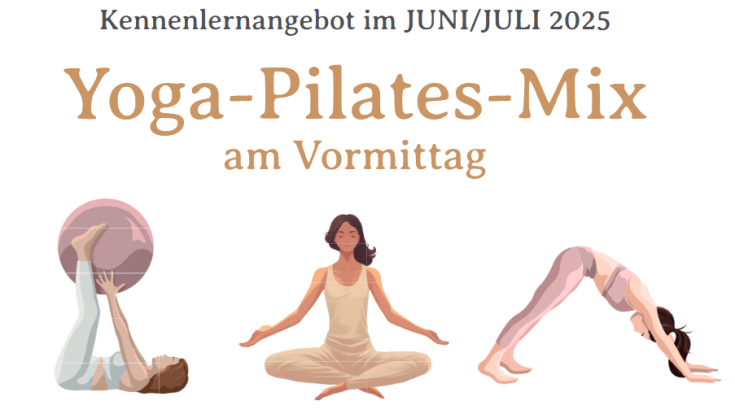 Yoga-Pilates-Mix am Vormittag